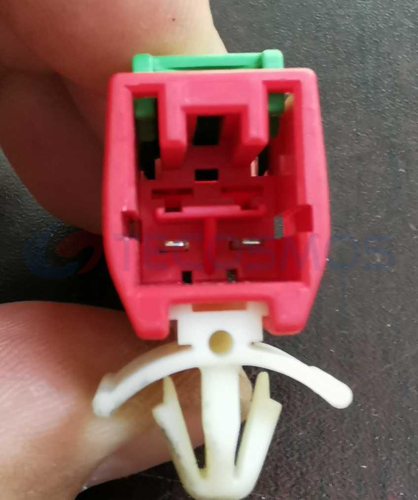 Car Connector For 4 Pins smaller in red CT4-0055G-1