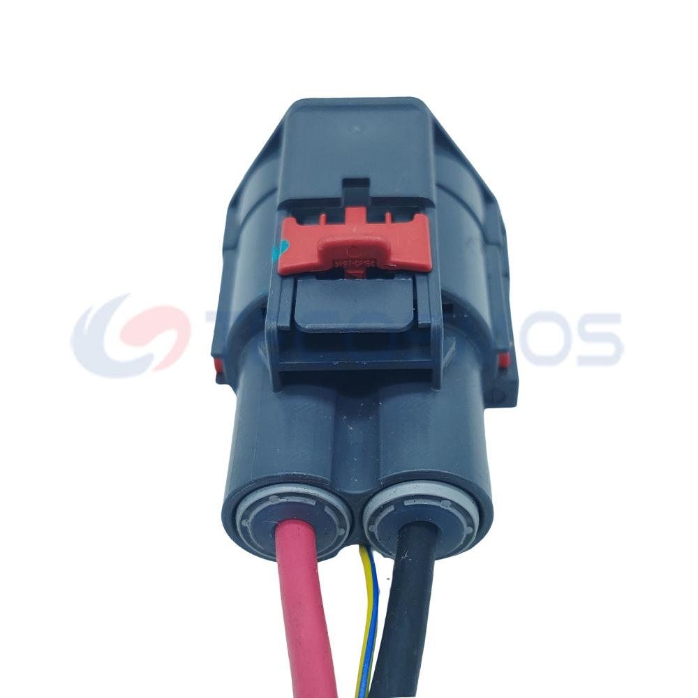 Car Connector For Land Rover Electronic Fan Brown 2-hole 4pin CT4-0059M-3