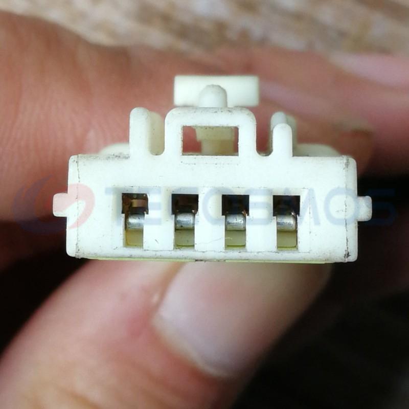 Car Connector For Nissan Qida trunk lock block plug logo 4pin CT4-0091M-1