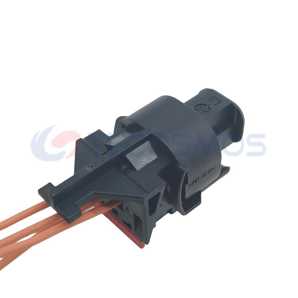 Car Connector For Volkswagen left front door handle 3C0973704 1718109-1 4pin CT4-0103M