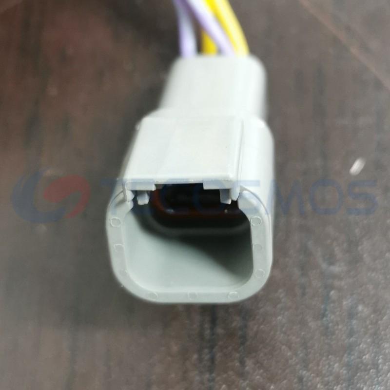 Car Connector For Excavator DJ70410Y-1-11 4pin CT4-0109G