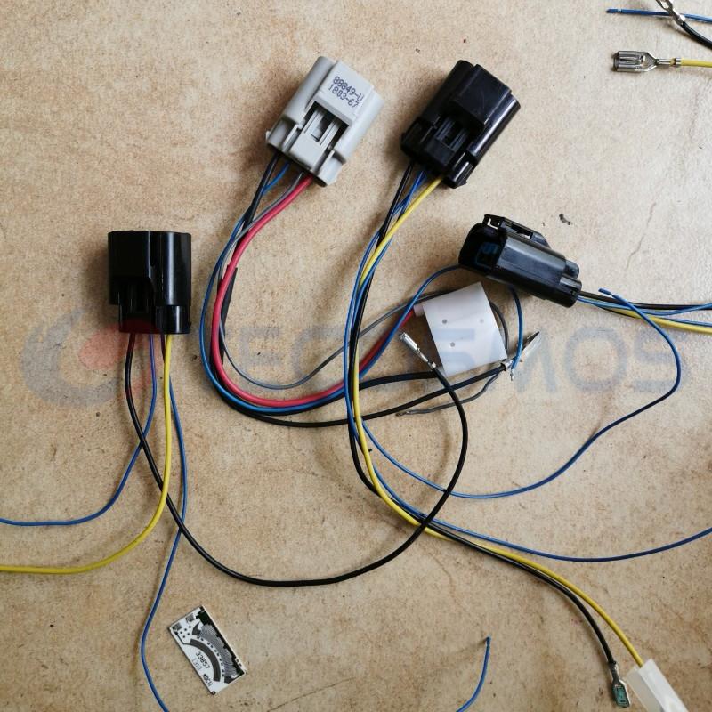 Car Connector For Wrangler gasoline pump plug white 4pin CT4-0176M-2