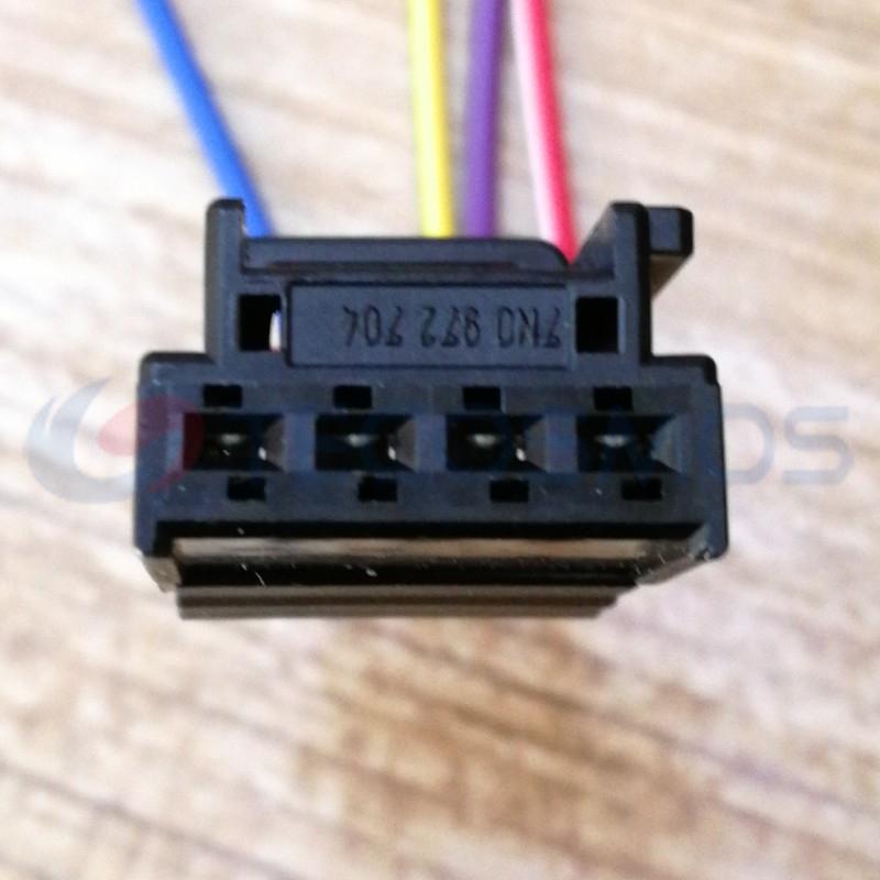 Car Connector For Volkswagen For audi tail light plug 7N0972704 4pin CT4-0204M