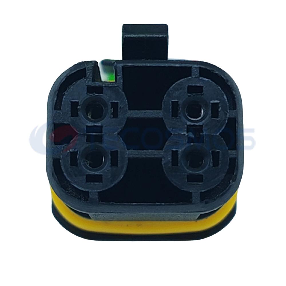 Car Connector For DJ7048A-1 5 male and female terminals share a 4pin housing CT4-0291M