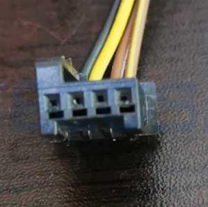 Car Connector For Buick black 4pin CT4-0316M