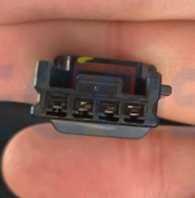 Car Connector For Toyota black 4pin CT4-0317M