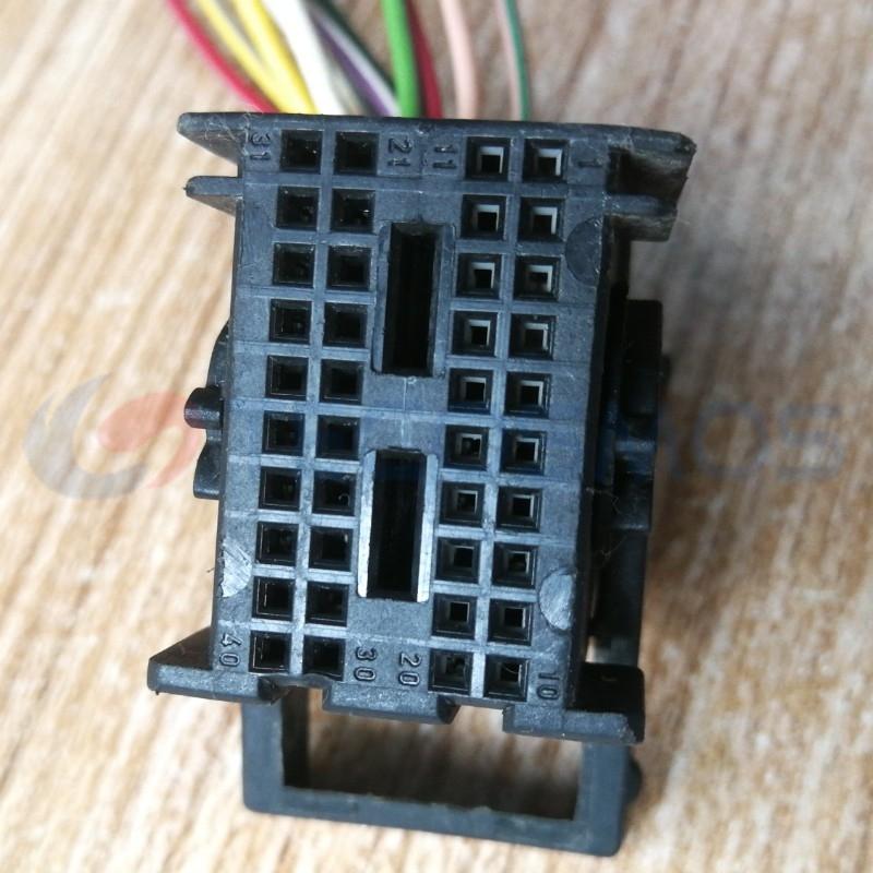 Car Connector For BMW battery box plug black 40 pin CT40-0004M