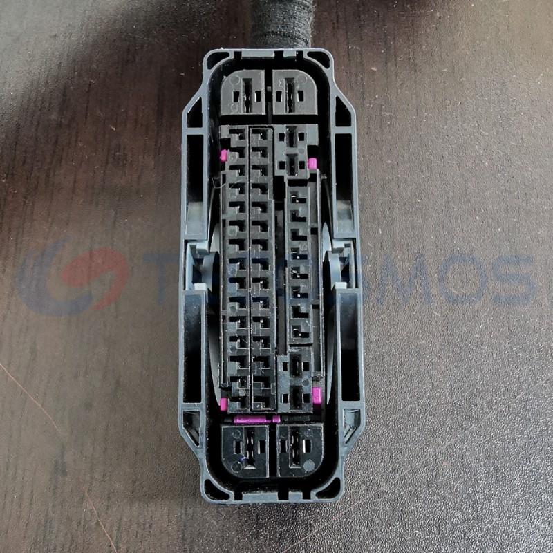 Car Connector For Volkswagen For audi computer board plug white clip 46 pin CT46-0006M
