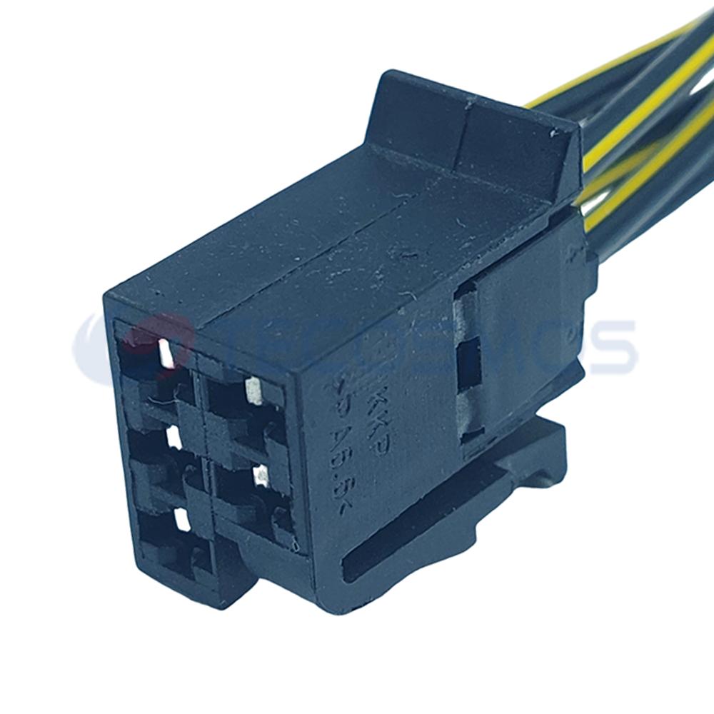 Car Connector For plug of glass lifter has 5 vertical pins CT5-0049M-1