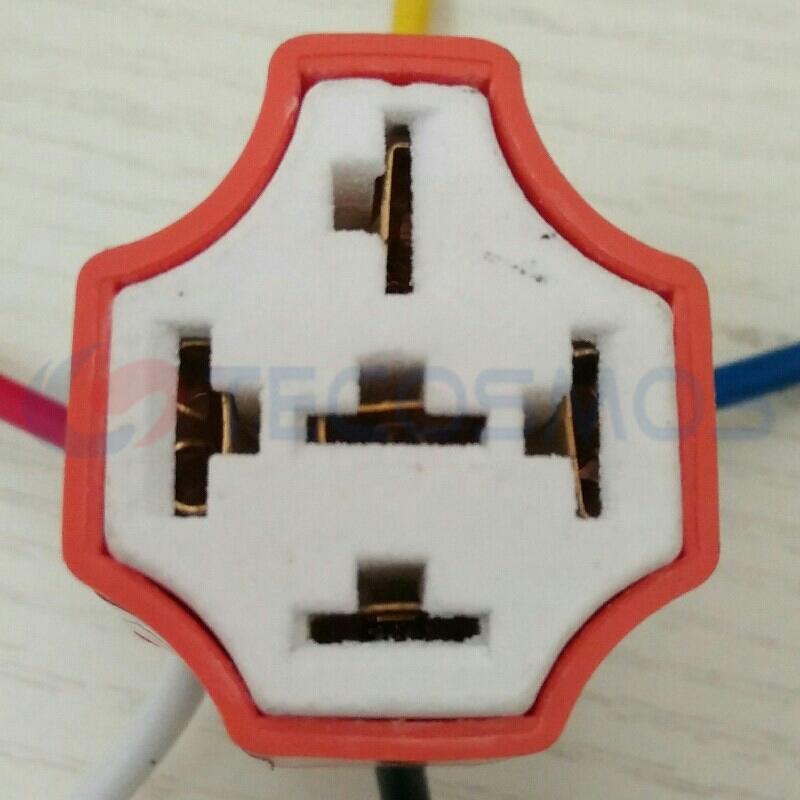 Car Connector For Ceramic relay holder 5pin CT5-0077M