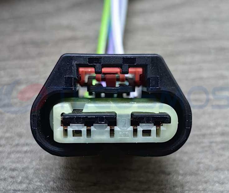 Car Connector For Delphi Blue 5 Pins CT5-0129M