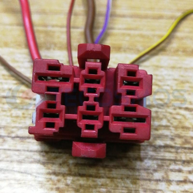 Car Connector For Audi blower plug 8D0937731B 6pin CT6-0006M-2