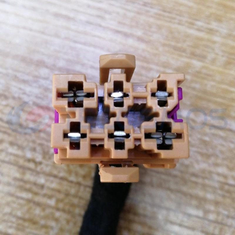 Car Connector For Volkswagen For audi blower resistor 1J0937731 6pin CT6-0006M
