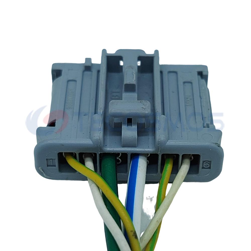 Car Connector For Peugeot blower resistor Peugeot tail light 6pin CT6-0009M-1