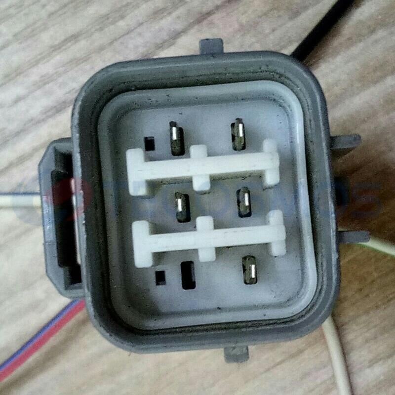 Car Connector For Nissan For honda Glass Lift Male 6pin CT6-0015G