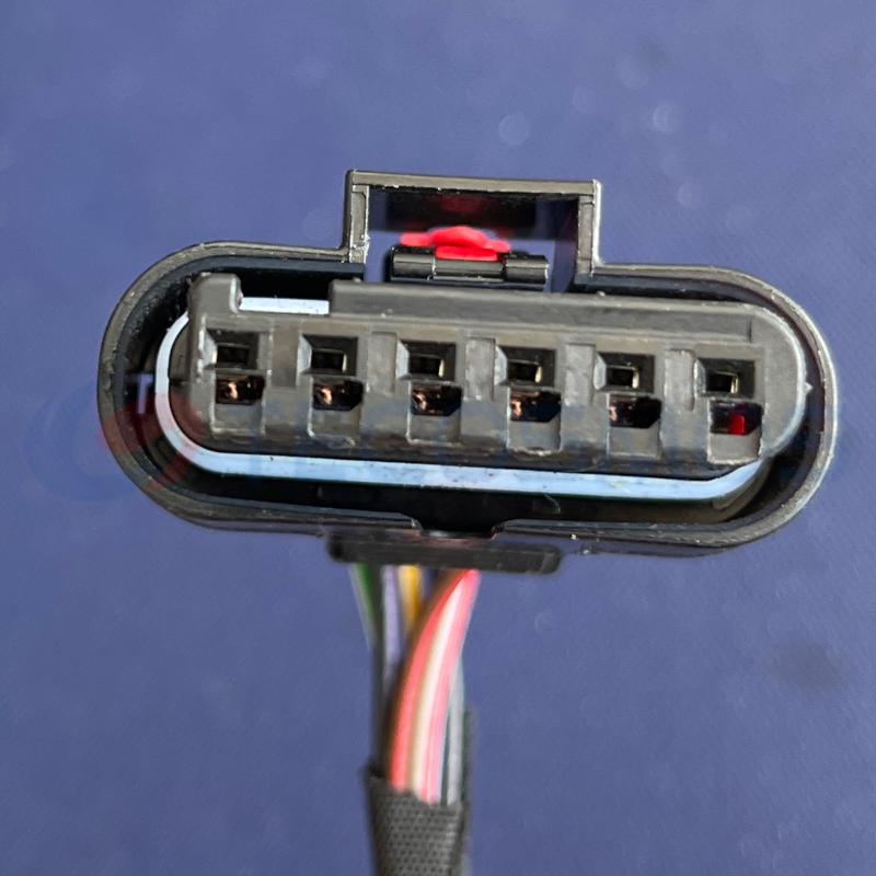 Car Connector For 4F0973706 For volkswagen standard 6pin CT6-0016M-7