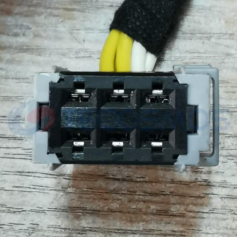 Car Connector For Peugeot blower resistor gray 6pin CT6-0017M-2