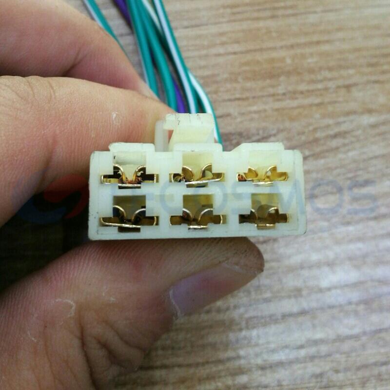 Car Connector For Nissan blower resistor plug 6pin CT6-0019M