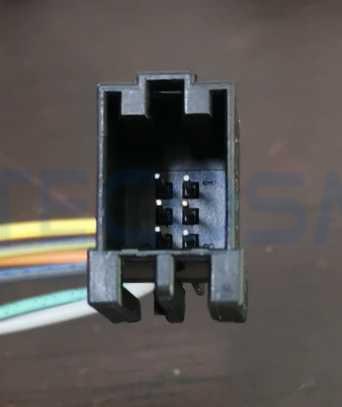 Car Connector For Magotan For seat Sensor 4D0971636 6pin CT6-0023G-1