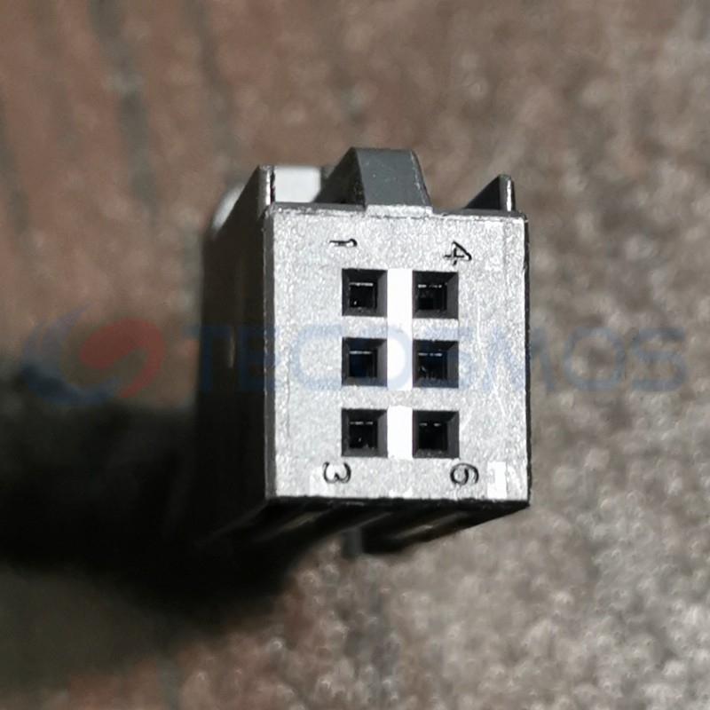 Car Connector For Magotan For seat Sensor 4D0971636 6pin CT6-0023M-1