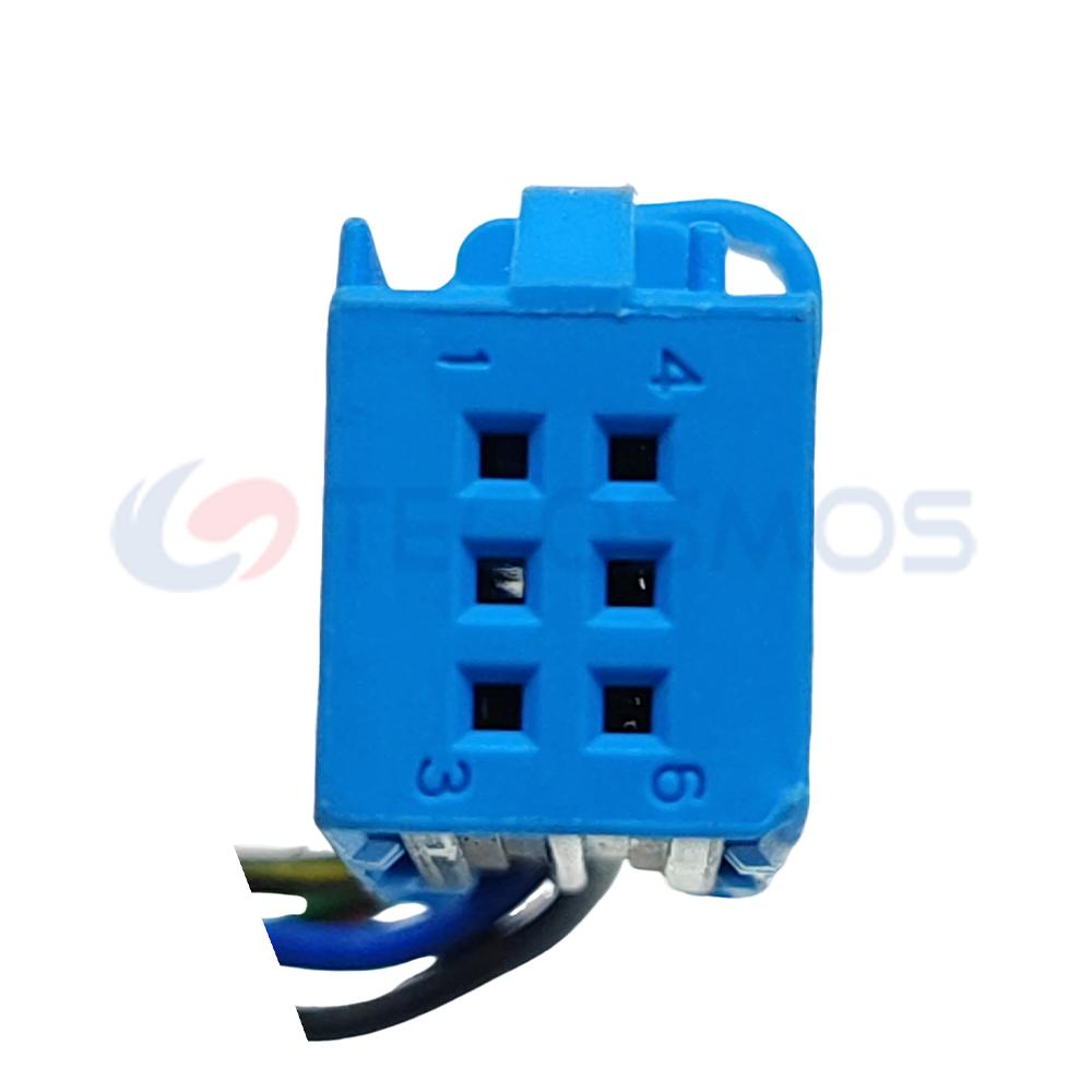 Car Connector For Volkswagen tire pressure warning light 8W0971636 6pin CT6-0023M-3