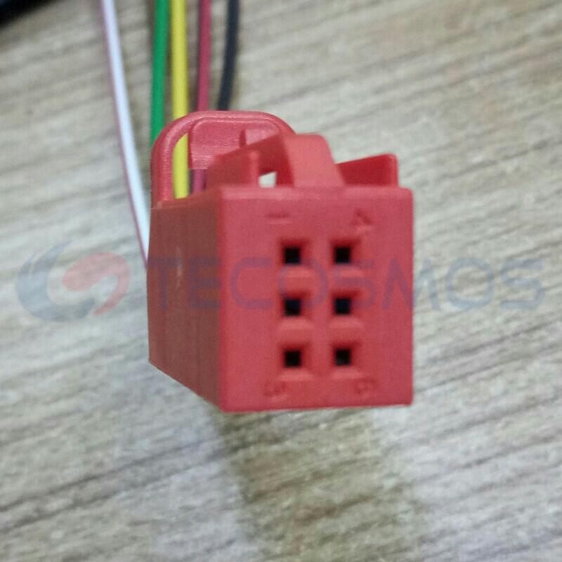 Car Connector For Volkswagen tire pressure warning light 4D0971636B 6pin CT6-0023M