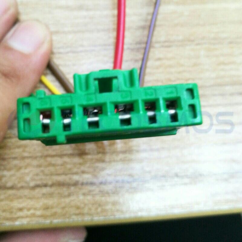 Car Connector For Nissan blower resistor plug 6pin CT6-0024M