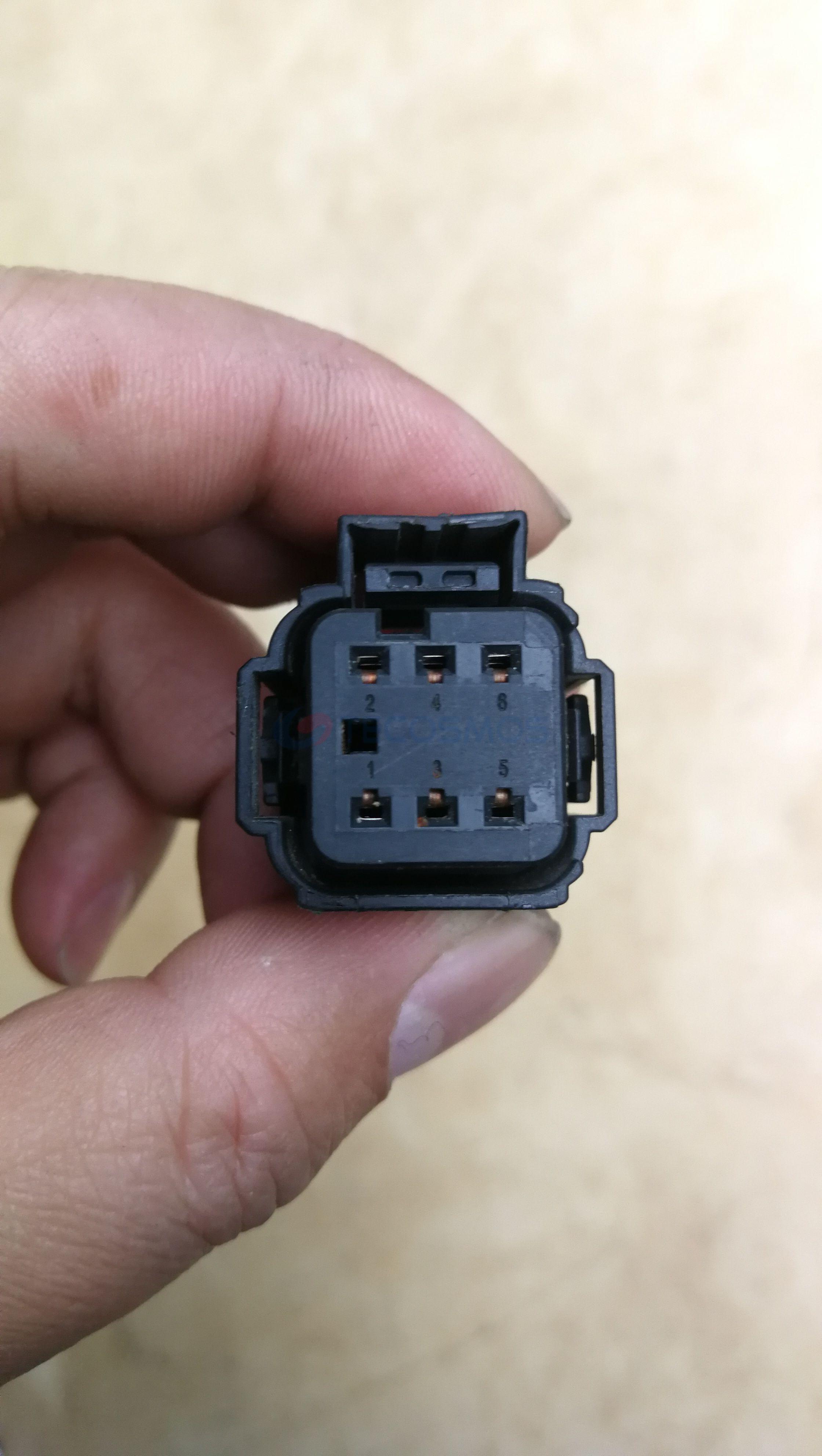 Car Connector For BMW throttle plug 6pin CT6-0025M-2