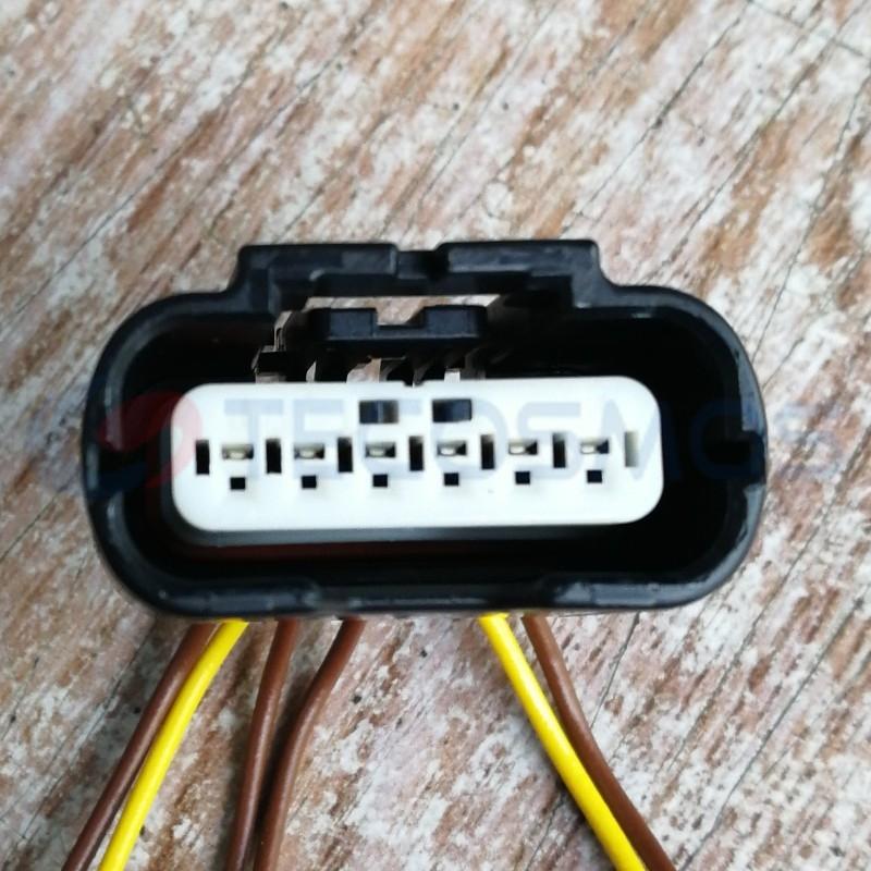 Car Connector For Honda Civic Reverse Radar Plug 6pin CT6-0028M-1