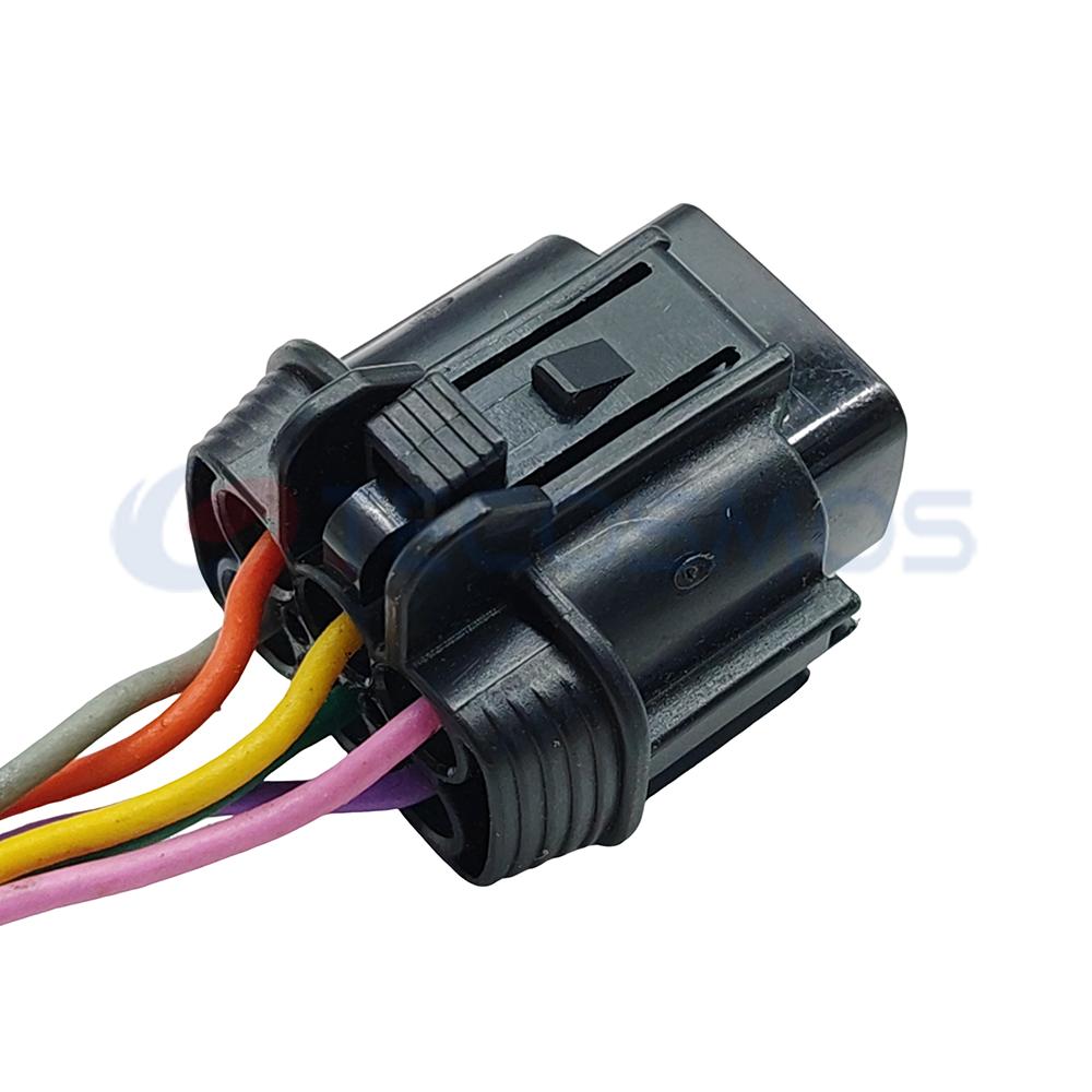 Car Connector For Nissan Qida left front lifter wiper motor plug 6pin CT6-0052M