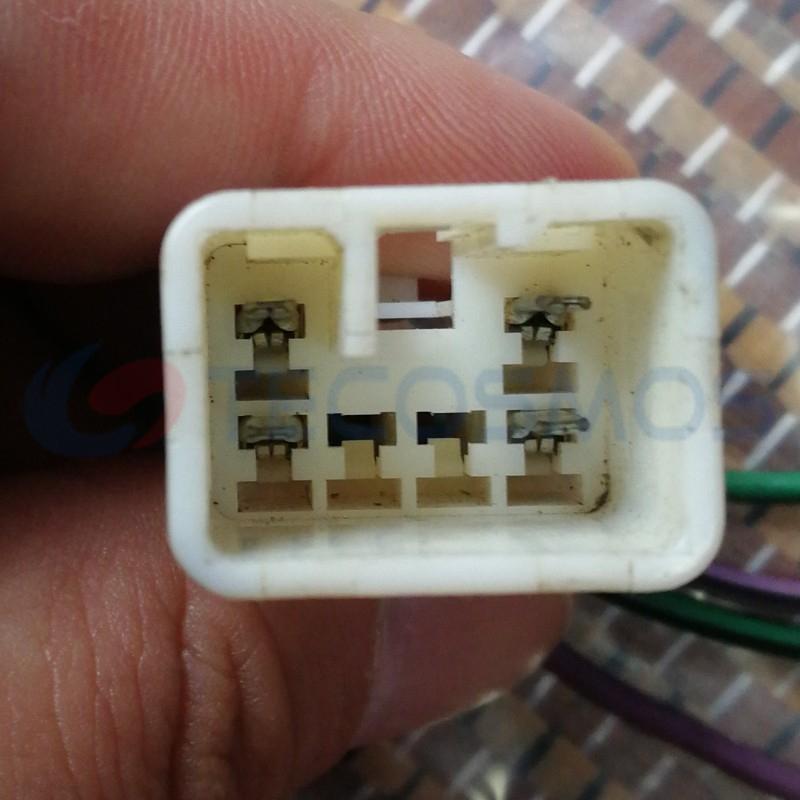 Car Connector For Toyota microphone CD plug 6pin CT6-0054G