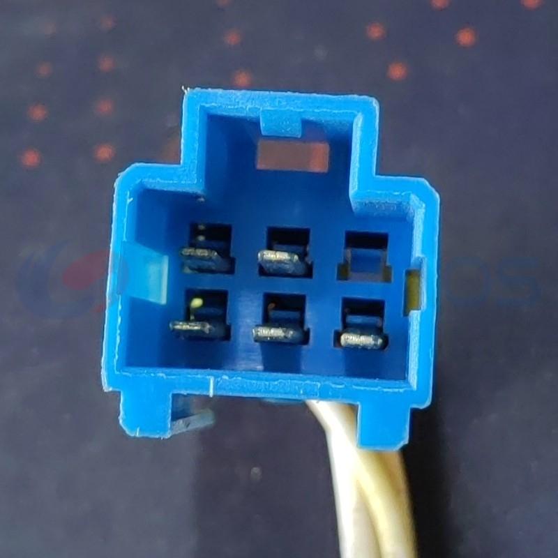 Car Connector For Blue plug 6pin CT6-0077G