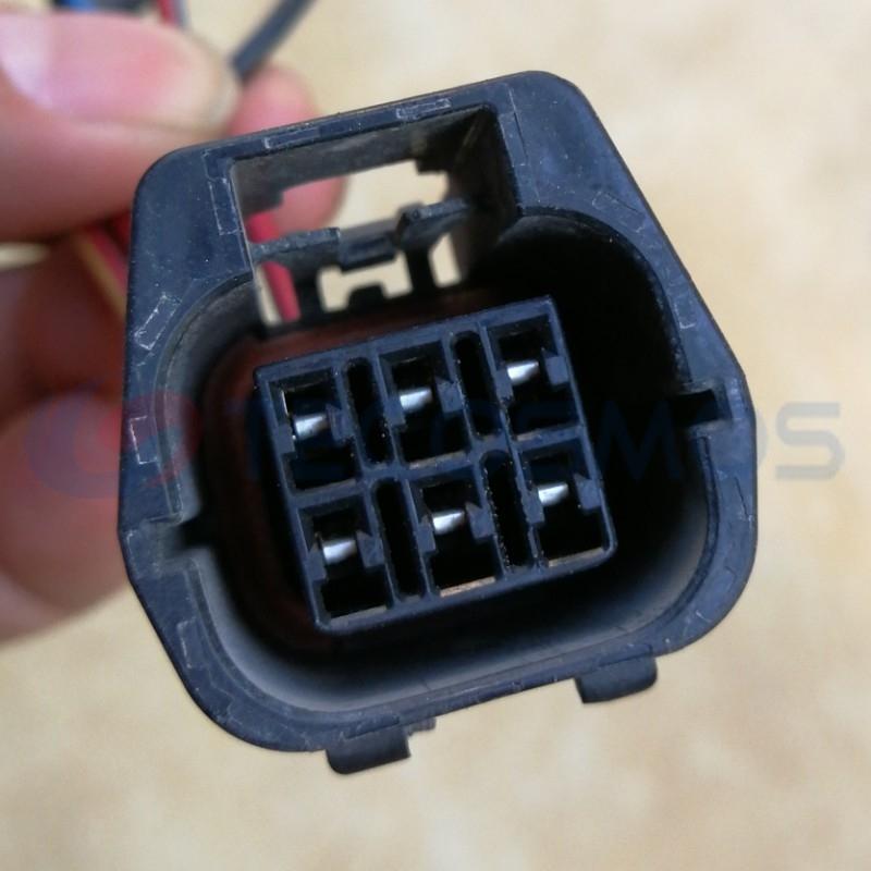 Car Connector For Mazda oxygen sensor headlight 6pin CT6-0088M