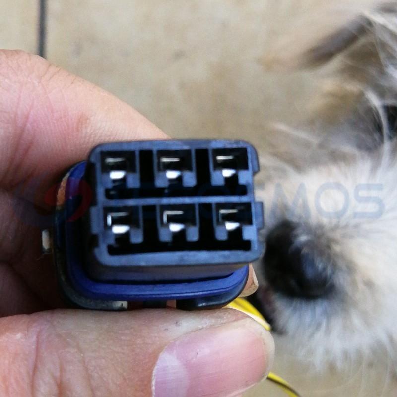 Car Connector For 6pin plug CT6-0089M