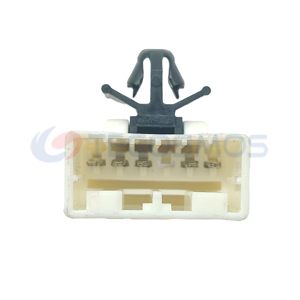 Car Connector For motor plug is slightly smaller by 6 pins CT6-0108G