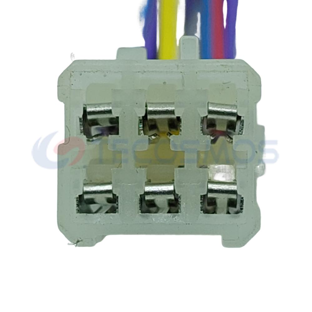 Car Connector For Dongfeng Fengguang Glass Elevator Plug 6pin CT6-0123M