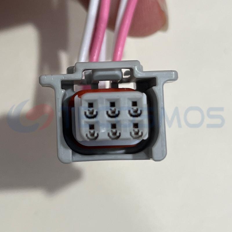 Car Connector For Toyota gray upper groove 6pin CT6-0156G-2