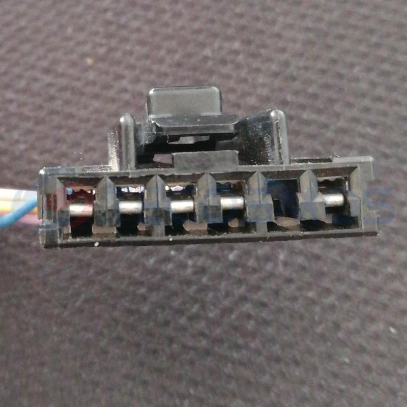 Car Connector For Toyota For lexus electric lumbar support button 6pin CT6-0175M