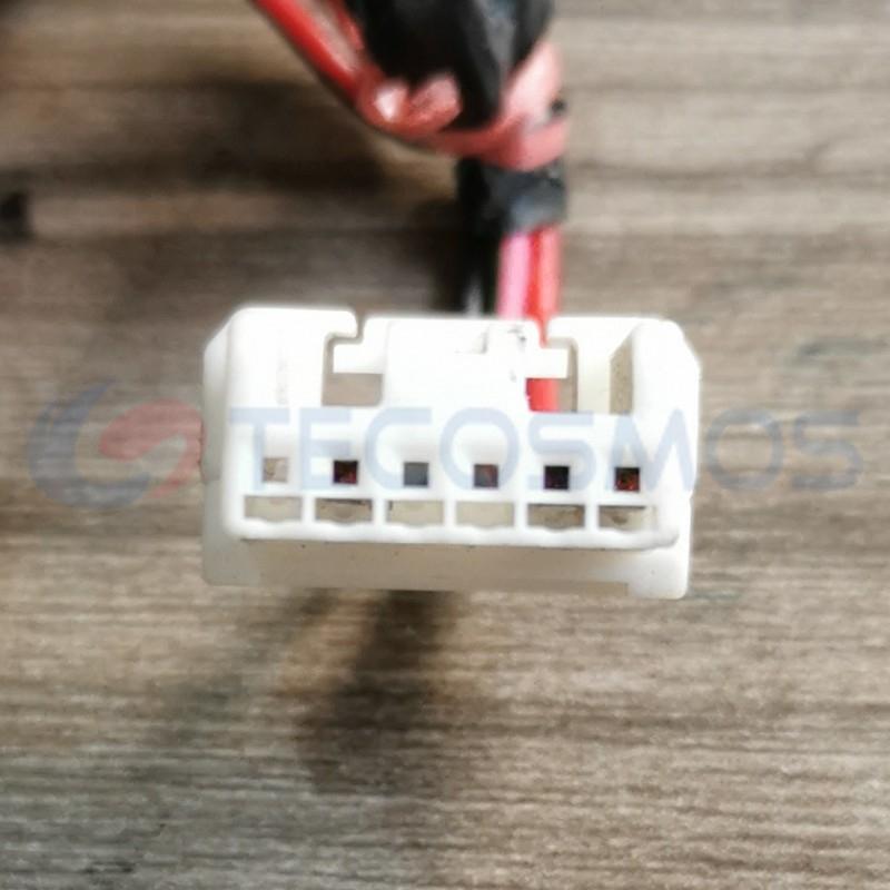 Car Connector For White plug 6pin CT6-0182M