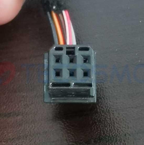 Car Connector For Buick White 6 Pins CT6-0231M-1