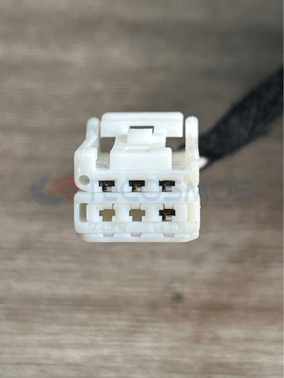 Car Connector For 6pin white plug CT6-0232M