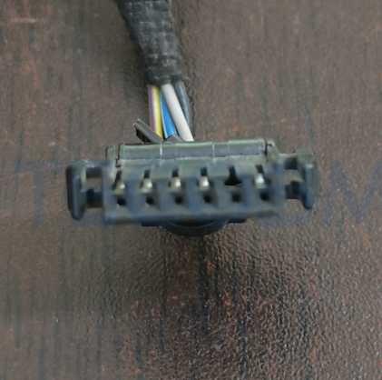 Car Connector For Buick Black 6pin CT6-0247M