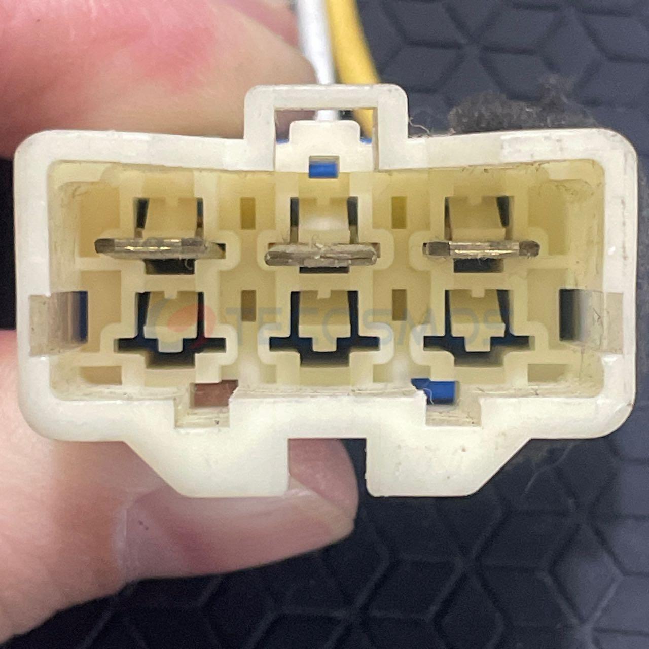 Car Connector For 6pin white plug CT6-0259G