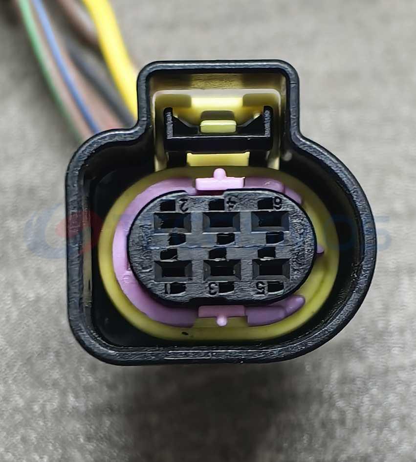 Car Connector For 6pin plug CT6-0262M