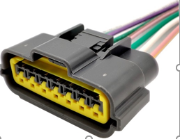 Car Connector For Plug 0090-696 7pin CT7-0013M-1