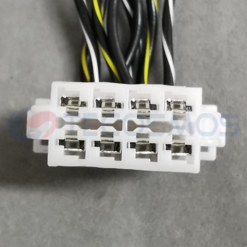 Car Connector For BMW taillights changed to white universal A03755455528 8pin CT8-0007M