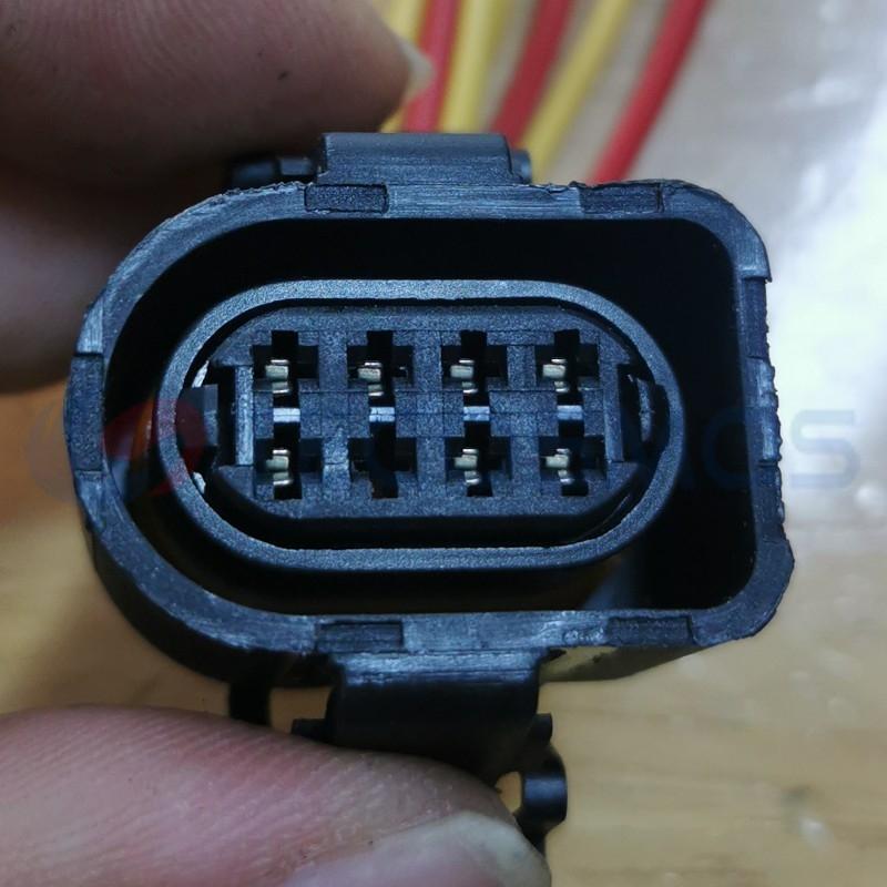 Car Connector For Volkswagen throttle valve with small two petals and 8 Pins CT8-0013M