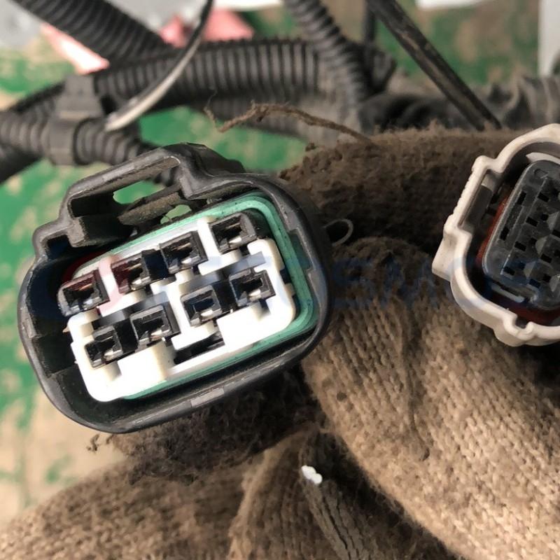 Car Connector For Gray upper left positioning 8pin CT8-0017M-5