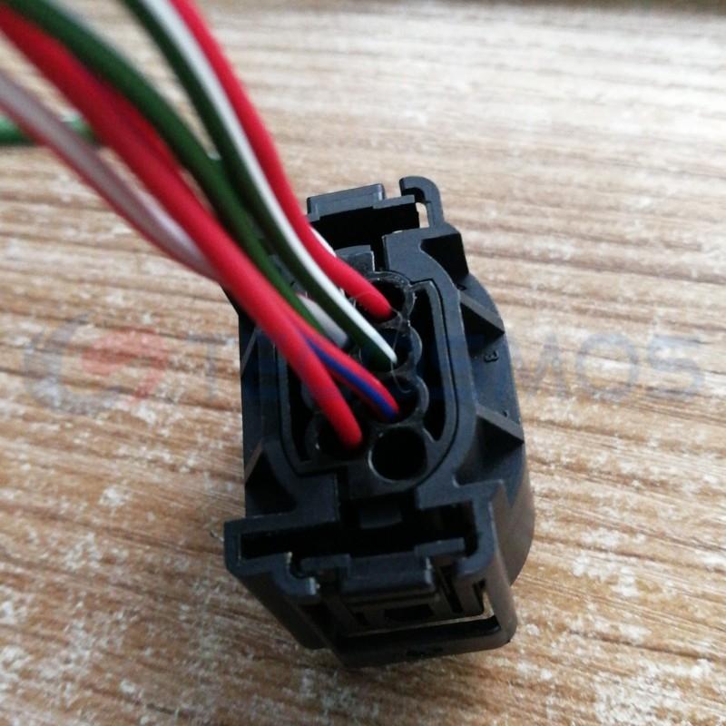 Car Connector For 4F0972708 For audi radar module plug A6L 8pin CT8-0021M-1