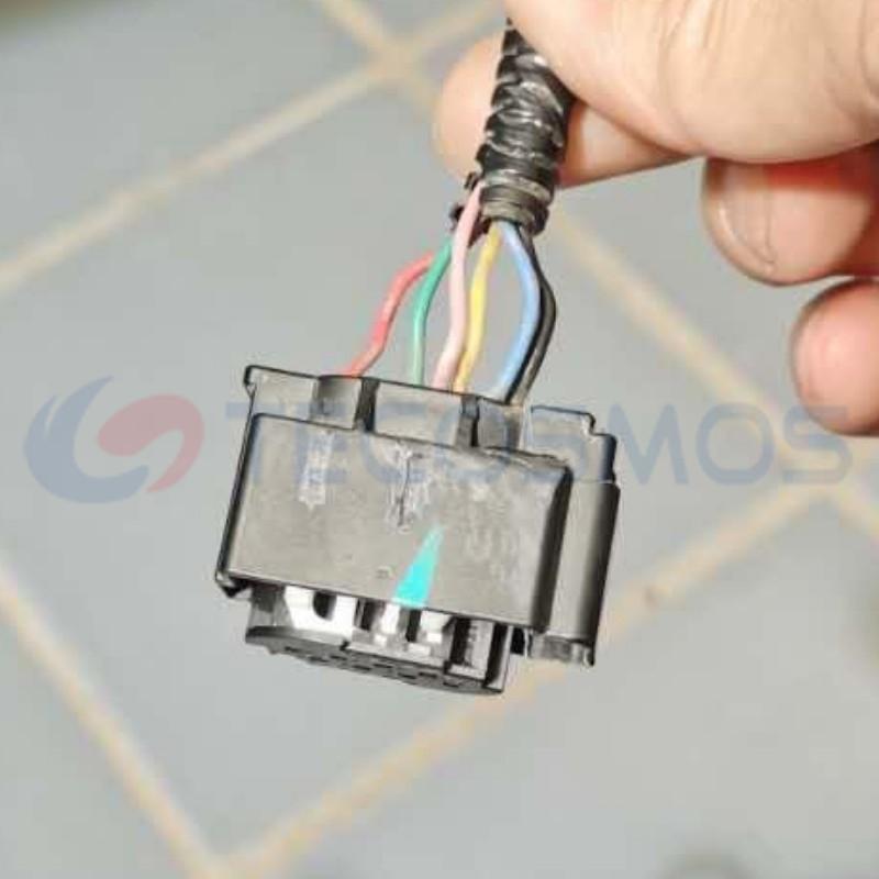 Car Connector For Only one side clip with 8 pins CT8-0021M-2